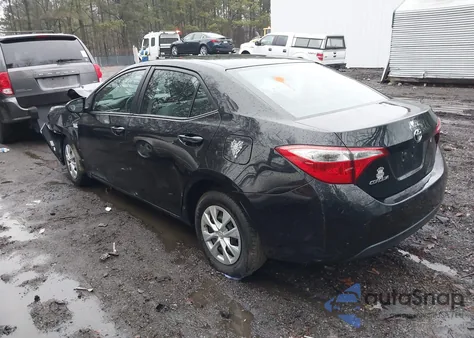 2014 Toyota Corolla L z USA, uszkodzony, nr VIN 2T1BURHE0EC148180